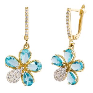 עגילים תלויים תמרה