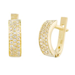 עגילי בננה שיין