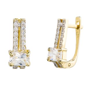 עגילי בננה סלין