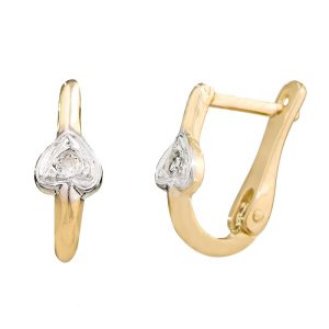 עגילי בננות לב 2