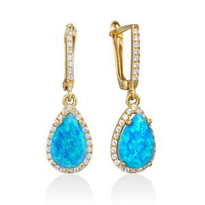 עגילים תלויים חני