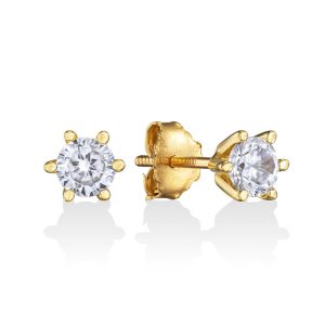 עגילים צמודים הוד