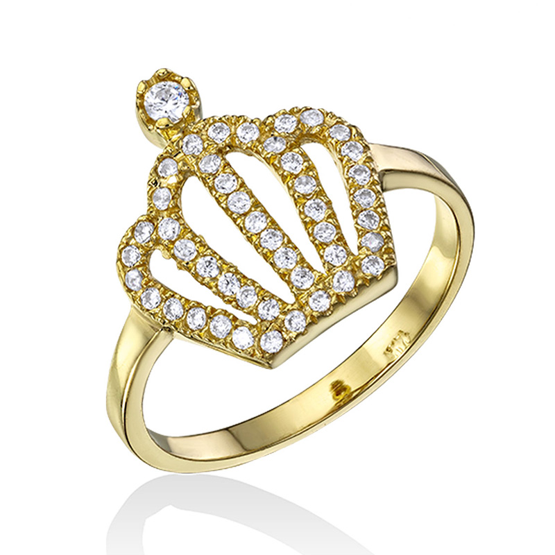 טבעת כתר מלכותי M