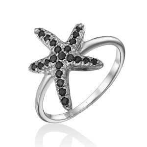 טבעת כוכב ים שחור