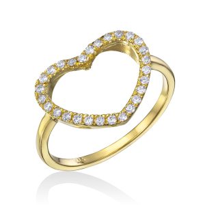 טבעת לב חלול