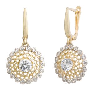 עגילים תלויים לילי