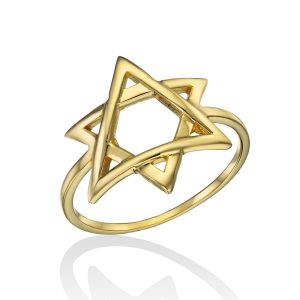 טבעת מגן דוד קלאסי