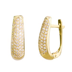 עגילי בננה מרטין