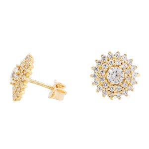 עגילים צמודים נטלי L