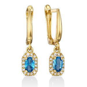 עגילים תלויים אודאל