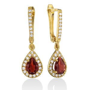 עגילים תלויים אודיה