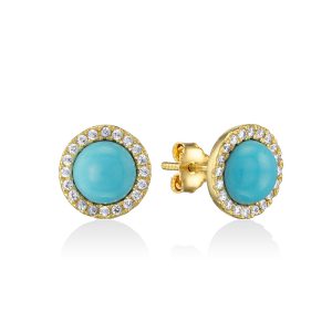 זוג עגילים צמודים טליה 2