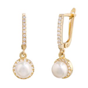 עגילים תלויים ויויאן