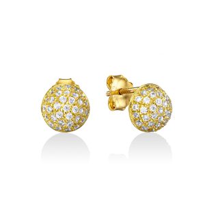 עגילים צמודים זיו