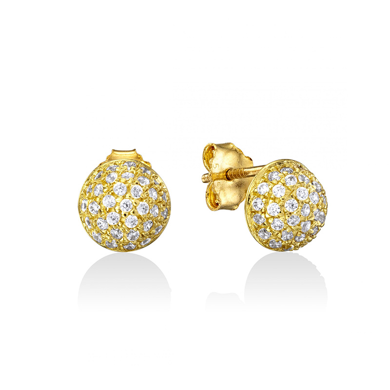 עגילים צמודים זיו